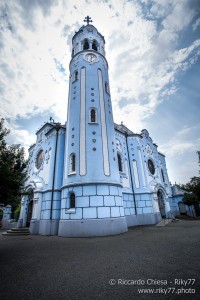 Bratislava -Chiesa Blu    